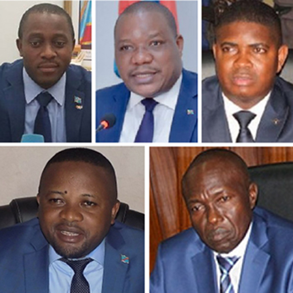 Six anciens ministres impliqués