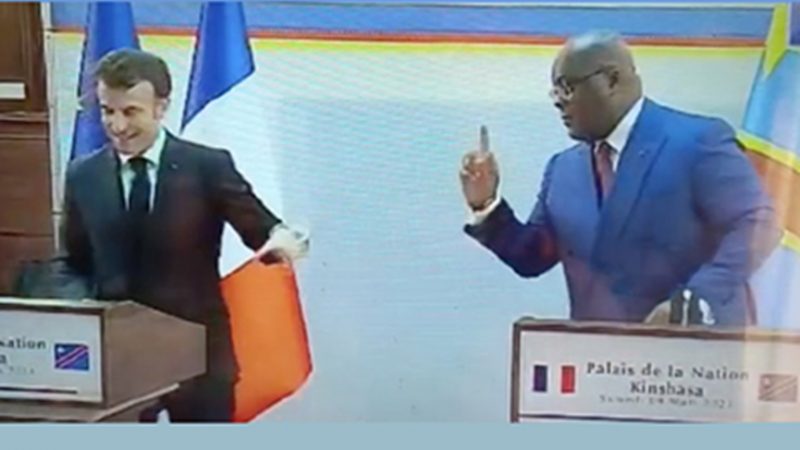 Le « en même temps » de Macron débarque sur les bords du fleuve Congo