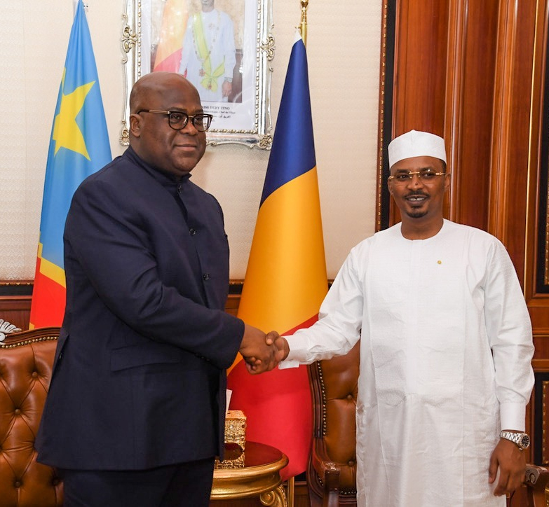 Félix Tshisekedi engagé avec les personnalités tchadiennes pour les aider à sortir de la crise